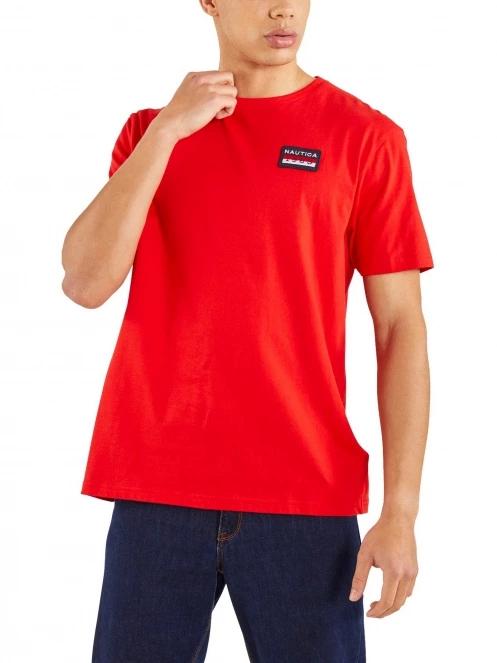 tricou cu maneci scurte pt. barbati Nautica Zane T-Shirt rosu 2