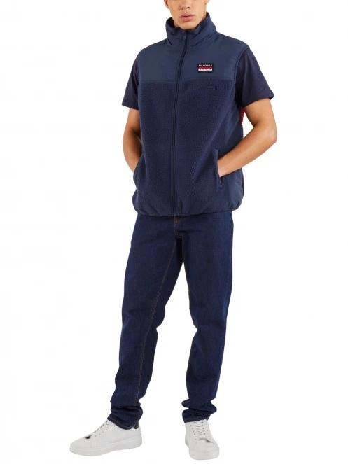 vesta pt. barbati Nautica Cruz Gilet albastru inchis 4