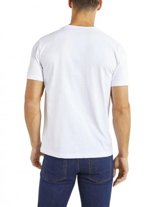 tricou cu maneci scurte pt. barbati Nautica Quinn T-Shirt alb 3