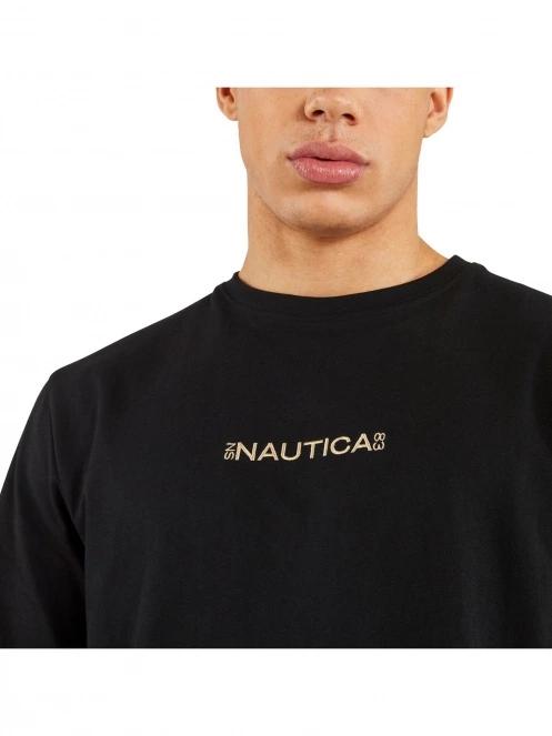 tricou cu maneci scurte pt. barbati Nautica Ramon T-Shirt negru 5