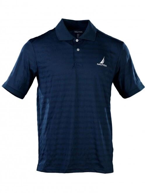 tricou cu guler pt. barbati Nautica Leonard Polo Shirt albastru inchis 2