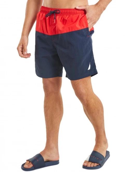 sort de plaja pt. barbati Nautica Spynie 6” Swim Short albastru inchis 2