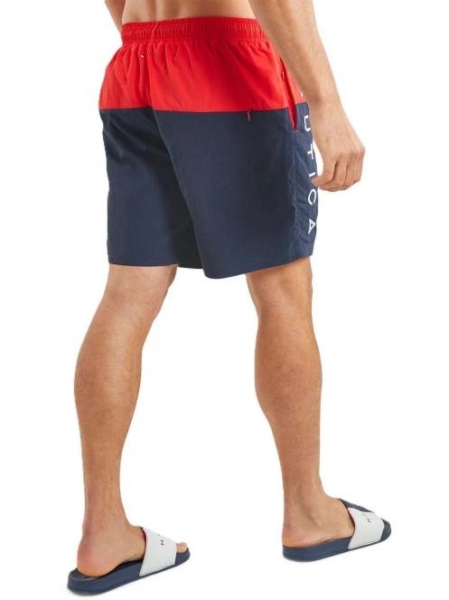 sort de plaja pt. barbati Nautica Spynie 6” Swim Short albastru inchis 3