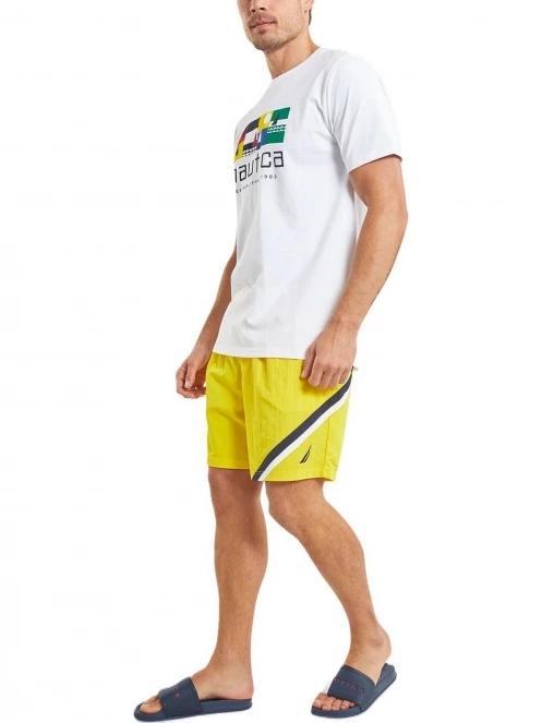 sort de plaja pt. barbati Nautica Grampian 6” Swim Short galben 4