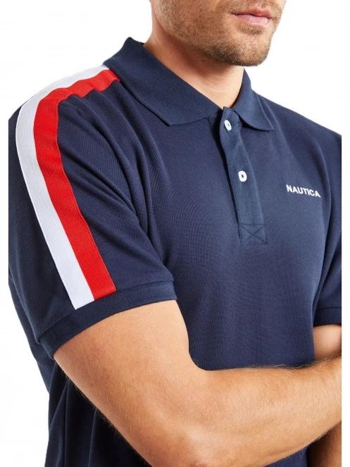 tricou cu guler pt. barbati Nautica Hopeman Polo Shirt albastru inchis 5