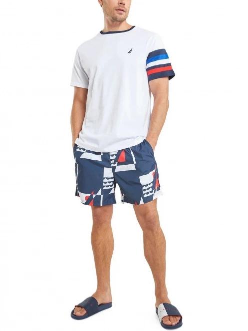 sort de plaja pt. barbati Nautica Lhanbryde 6” Swim Short albastru inchis 4