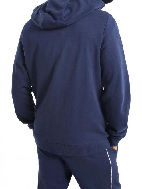 pulover cu gluga pt. barbati Nautica Myles FZ Hoody albastru inchis 3
