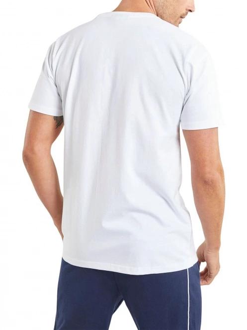 tricou cu maneci scurte pt. barbati Nautica Adonis T-Shirt alb 3
