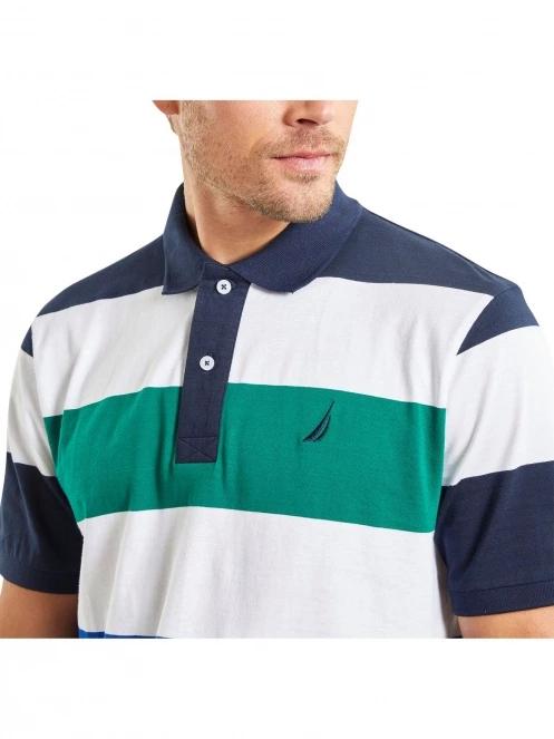 tricou cu guler pt. barbati Nautica Franco Polo Shirt albastru inchis 5