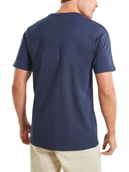 tricou cu maneci scurte pt. barbati Nautica Cade T-Shirt albastru inchis 3