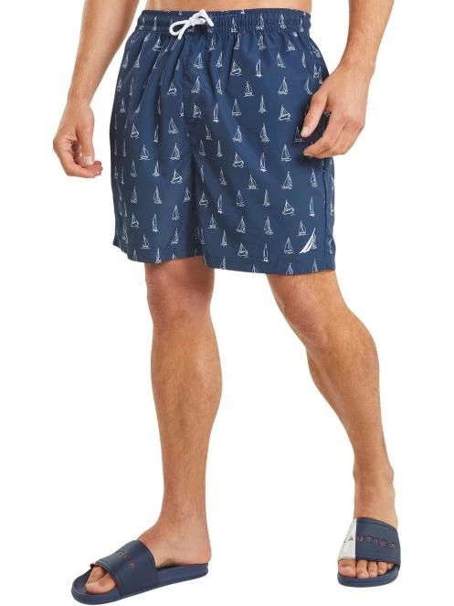 sort de plaja pt. barbati Nautica Gabriel 6” Swim Short albastru inchis 2