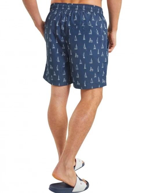 sort de plaja pt. barbati Nautica Gabriel 6” Swim Short albastru inchis 3