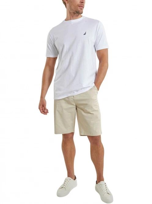 tricou cu maneci scurte pt. barbati Nautica Malaki T-Shirt alb 4