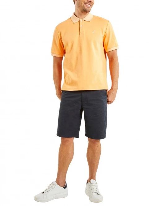 tricou cu guler pt. barbati Nautica Emory Polo Shirt portocaliu 4