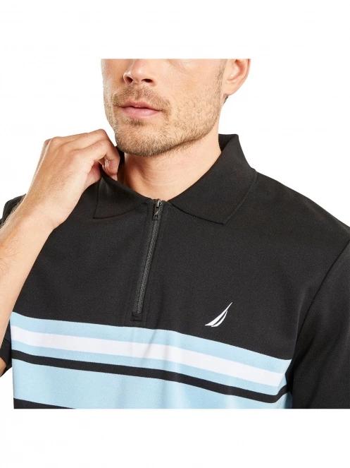 tricou cu guler pt. barbati Nautica Princeton Polo Shirt negru 5