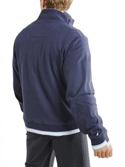 pulover pt. barbati Nautica Banff 1/4 Zip Top albastru inchis 3