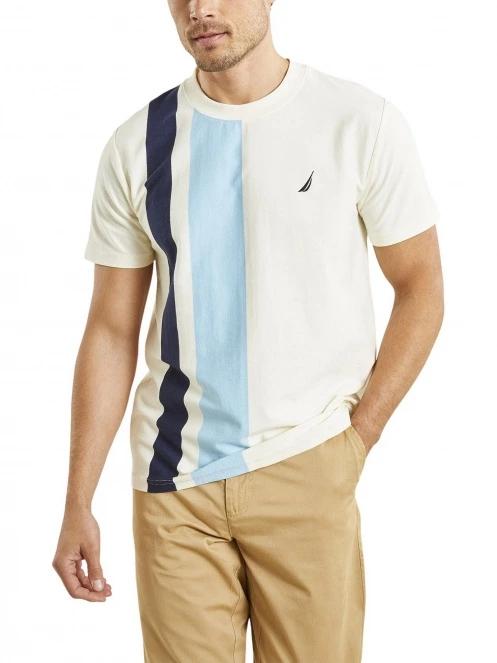 tricou cu maneci scurte pt. barbati Nautica Ottawa T-Shirt alb 2