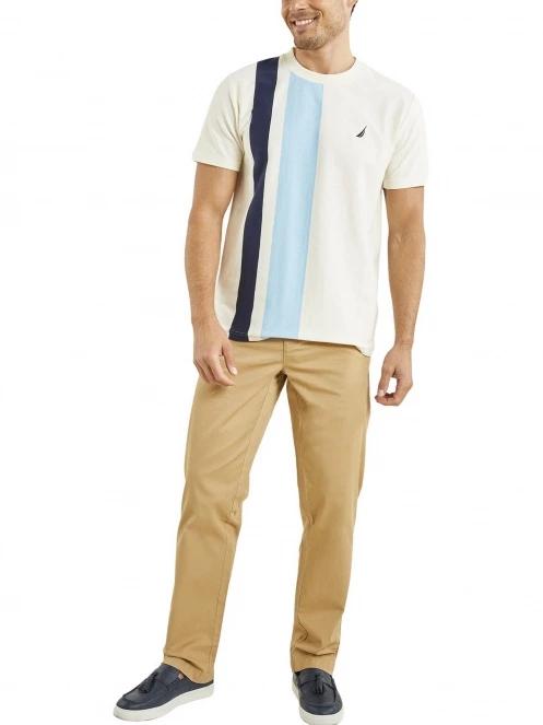 tricou cu maneci scurte pt. barbati Nautica Ottawa T-Shirt alb 4