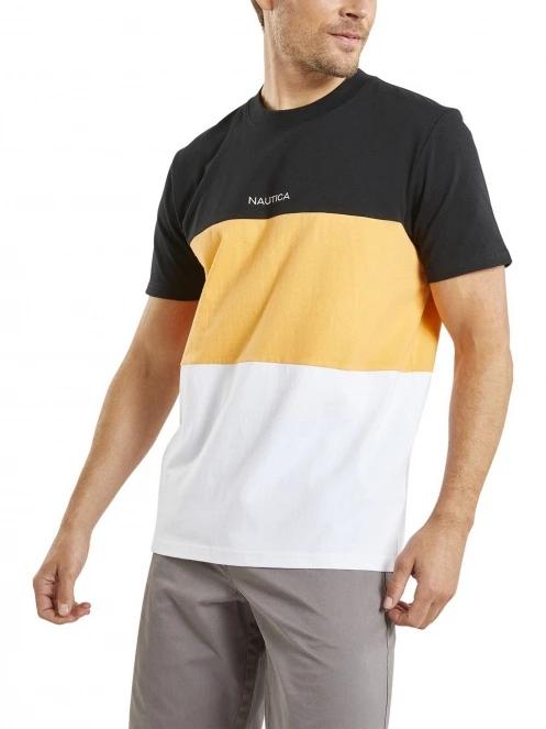 tricou cu maneci scurte pt. barbati Nautica Simcoe T-Shirt negru 2