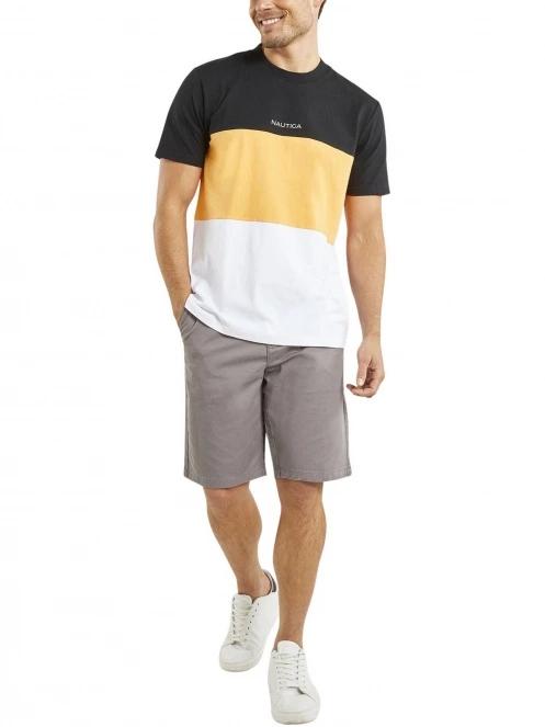 tricou cu maneci scurte pt. barbati Nautica Simcoe T-Shirt negru 4