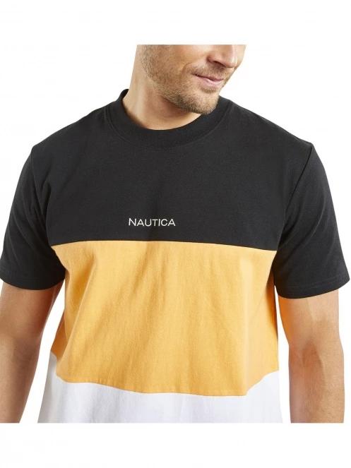 tricou cu maneci scurte pt. barbati Nautica Simcoe T-Shirt negru 5