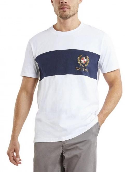 tricou cu maneci scurte pt. barbati Nautica Washington T-Shirt alb 2