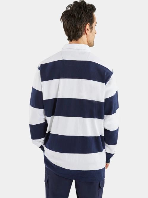 tricou cu maneci lungi pt. barbati Nautica Trivor Rugby Shirt albastru inchis 3