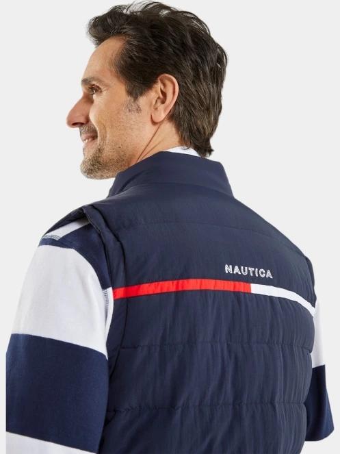 vesta pt. barbati Nautica Compton Gilet albastru inchis 4