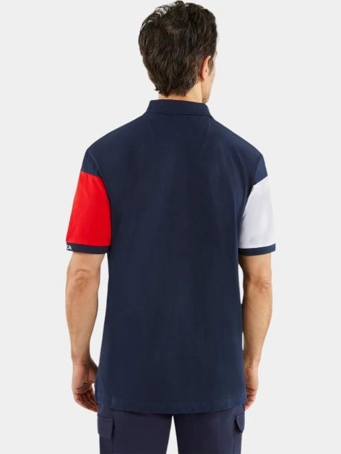 tricou cu guler pt. barbati Nautica Renford Polo Shirt albastru inchis 3