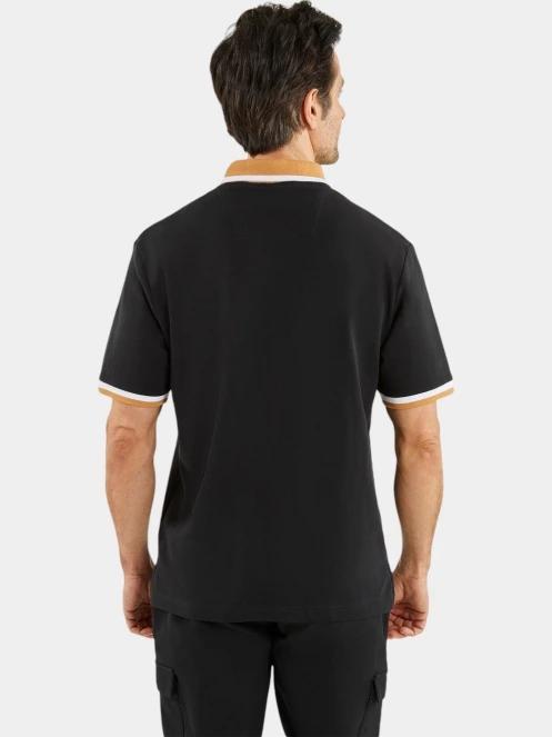 tricou cu guler pt. barbati Nautica Latok Polo Shirt negru 3