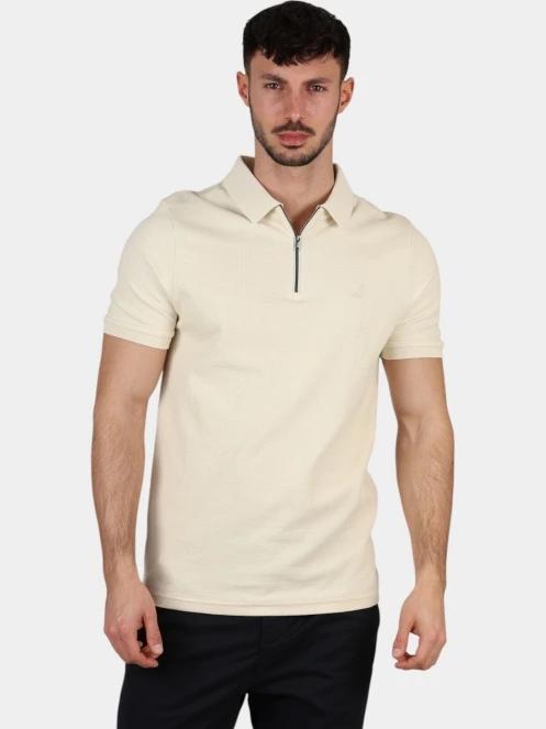 tricou cu guler pt. barbati Nautica Amalfi Slim Fit Polo Shirt alb 2