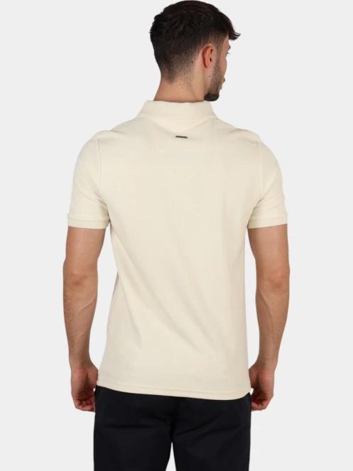 tricou cu guler pt. barbati Nautica Amalfi Slim Fit Polo Shirt alb 4