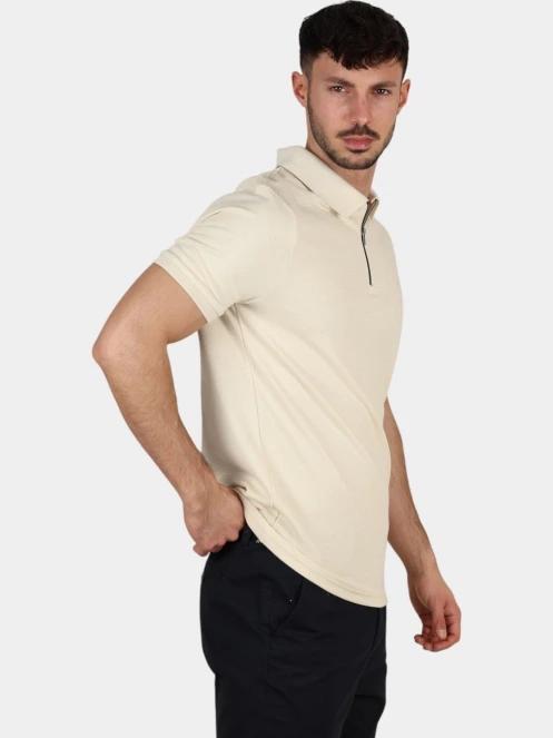 tricou cu guler pt. barbati Nautica Amalfi Slim Fit Polo Shirt alb 5