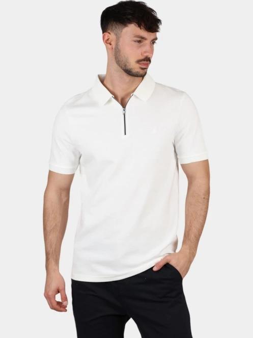 tricou cu guler pt. barbati Nautica Amalfi Slim Fit Polo Shirt nisip 2