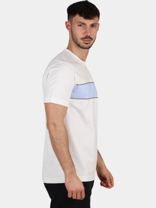 tricou cu maneci scurte pt. barbati Nautica Sennen T-Shirt alb 5