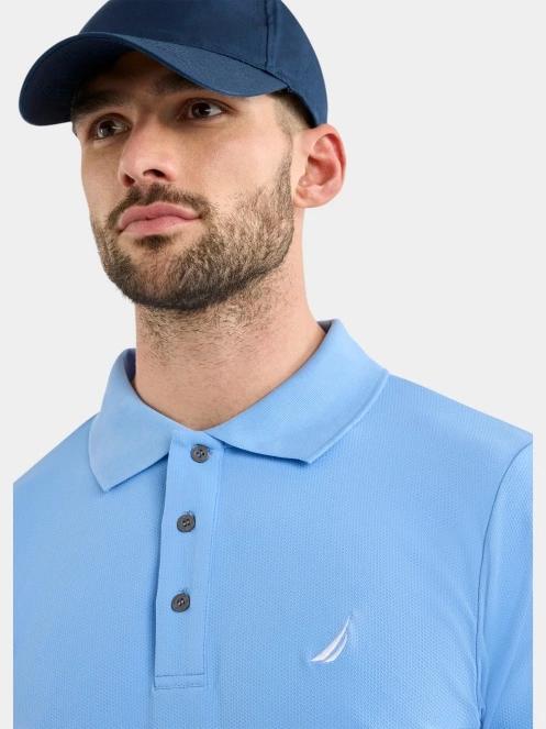 tricou cu guler pt. barbati Nautica Barrett Slim Fit Polo Shirt albastru 5