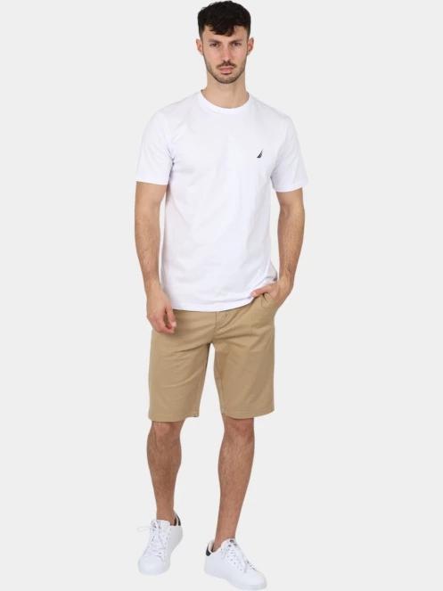 tricou cu maneci scurte pt. barbati Nautica Leece T-Shirt alb 5