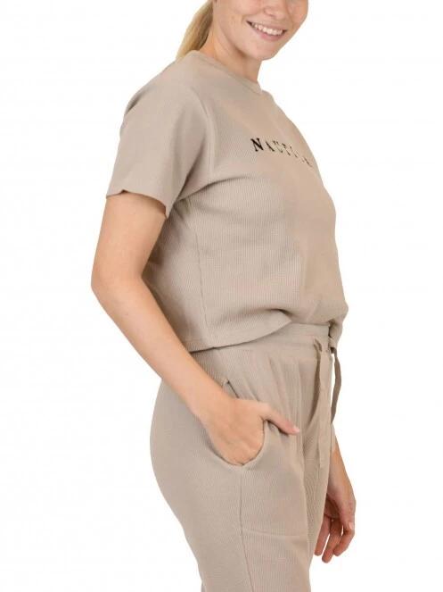tricou cu maneci scurte pt. femei Nautica Ursa Crop T-Shirt nisip 3