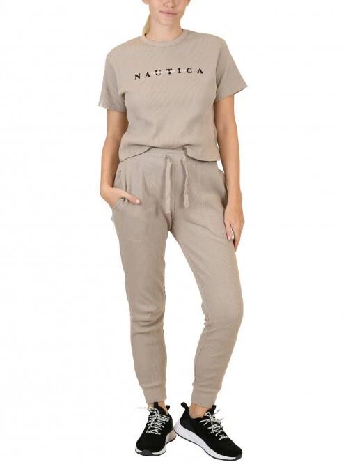 tricou cu maneci scurte pt. femei Nautica Ursa Crop T-Shirt nisip 5
