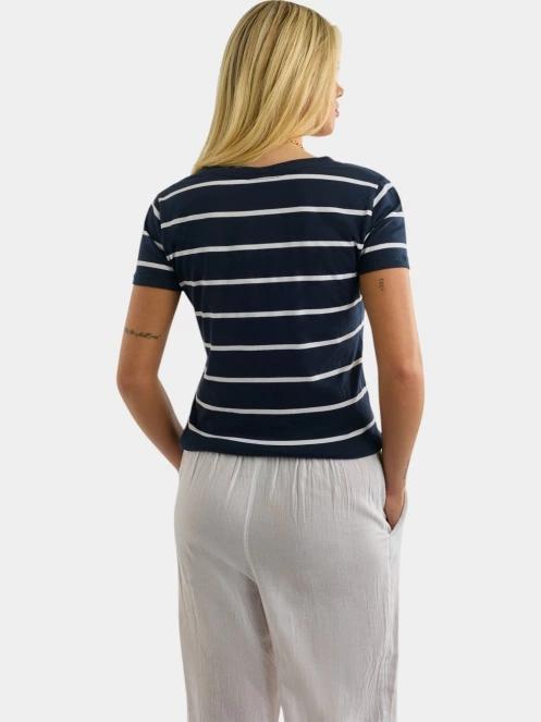 tricou cu maneci scurte pt. femei Nautica Hosta T-Shirt albastru inchis 3