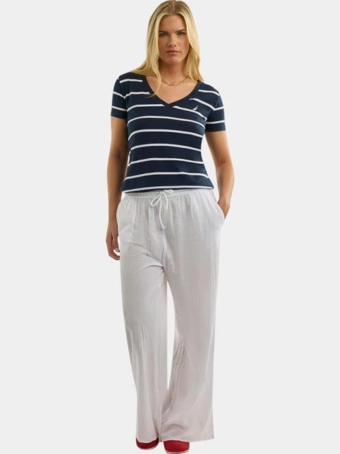 tricou cu maneci scurte pt. femei Nautica Hosta T-Shirt albastru inchis 4