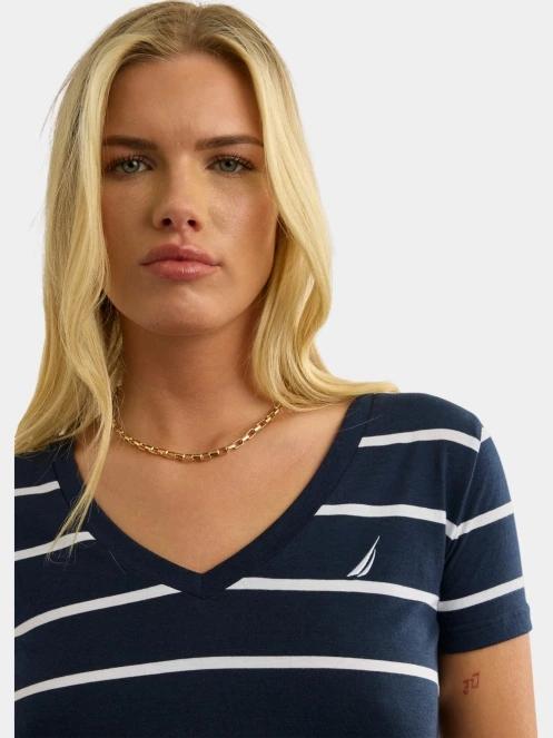 tricou cu maneci scurte pt. femei Nautica Hosta T-Shirt albastru inchis 5