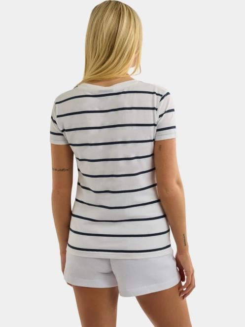 tricou cu maneci scurte pt. femei Nautica Hosta T-Shirt alb 3