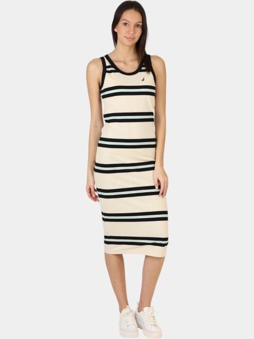rochie midi pt. femei Nautica Muscari Dress nisip 5