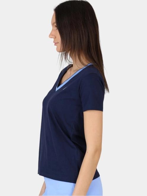 tricou cu maneci scurte pt. femei Nautica Mae T-Shirt albastru inchis 3