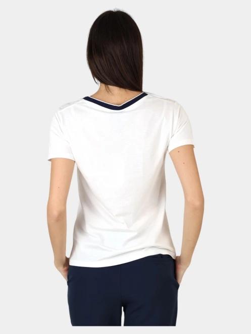 tricou cu maneci scurte pt. femei Nautica Mae T-Shirt alb 4