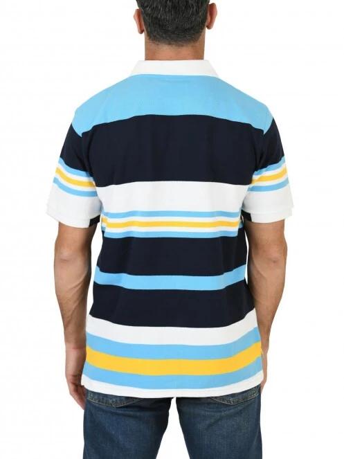 tricou cu guler pt. barbati Nautica Sampson Polo Shirt albastru inchis 4