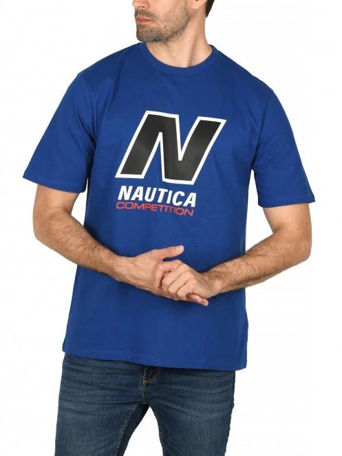 tricou cu maneci scurte pt. barbati Nautica Wessix T-Shirt albastru 2