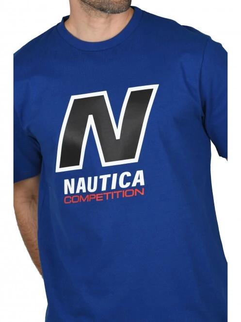 tricou cu maneci scurte pt. barbati Nautica Wessix T-Shirt albastru 5