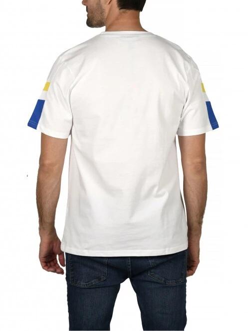 tricou cu maneci scurte pt. barbati Nautica Tonkin T-Shirt alb 4